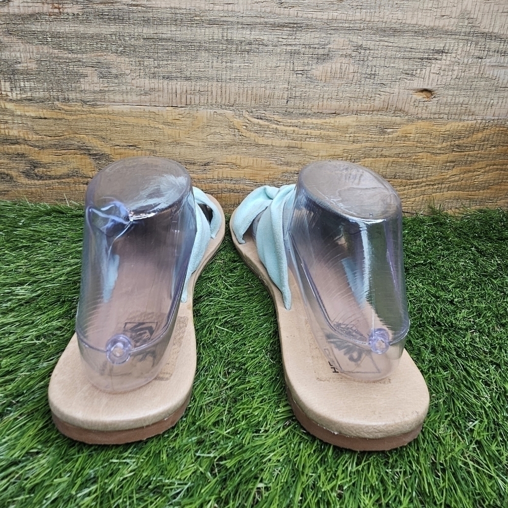 New Vans Ayla Slide Green Slip On Slides Flats NWT - image 5